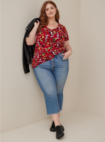 Camisa Torrid Warner Bros Looney Tunes Bugs Bunny Nueva con Etiquetas Nueva 1X - Imagen 2 de 11