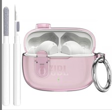 Compatible with JBL Vibe 200TWS/JBL Vibe Beam/Beam 2 Case Cover Clear Lock Clip 