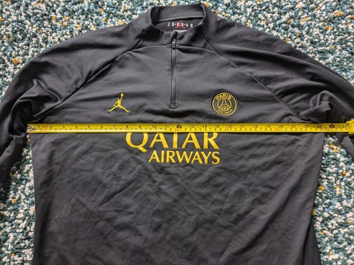PSG Football Zip Top Jordan/Nike Size Large Men Or XL Women - Picture 10 of 12