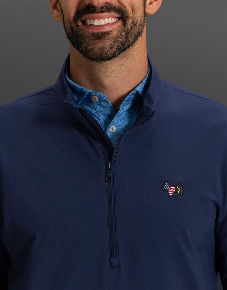 Scotty Cameron Half Zip Ryder Cup Golf Jacket Large Navy USA EUR