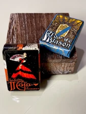 MYRURGIA Vintage RARE Small Travel 2 PERFUMED SOAPS Flor De Blason & Jabon Maja