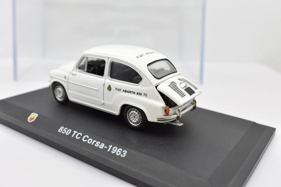 Modellino auto FIAT 600 ABARTH 850 scala 1:43 diecast modellismo statico ixo - Immagine 4 di 4