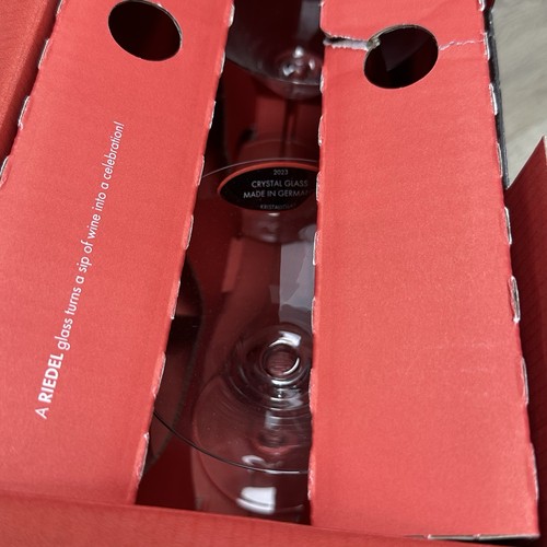 Riedel Vinum Martini Glas 2er Set - Imperfect Box - Neu - Bild 2 von 8