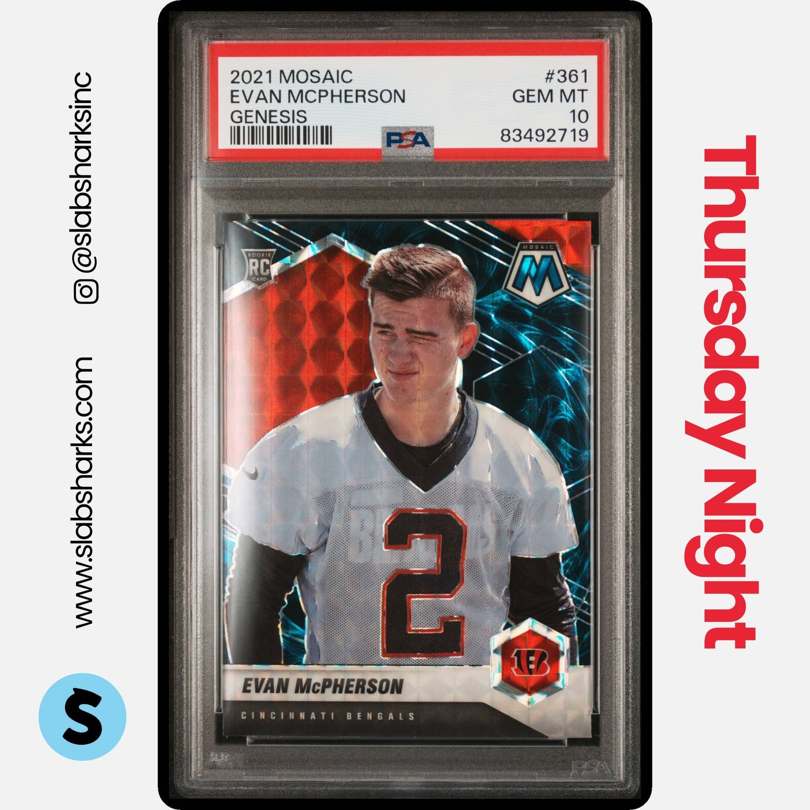 Evan McPherson Panini Mosaic #361 Genesis