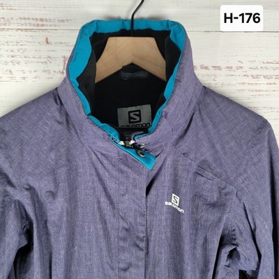 Salomon Advanced Skin Dry 20k 20K Womens M Jacket Purple Full Zip