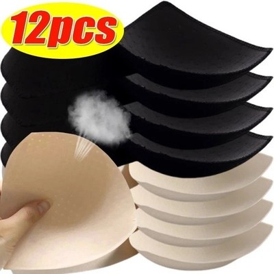 Weiche BH-Pads Einsätze abnehmbar Push-up-Verstärker Sport Bikini Badeanzug Cups UK