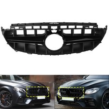 Schwarz Kühlergitter Kühlergrill für Mercedes-Benz E Coupe C238,T S213 2016-2020
