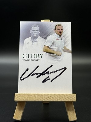 Wayne Rooney | 2025 Futera Unique Glory Autograph 6/6 Manchester United England
