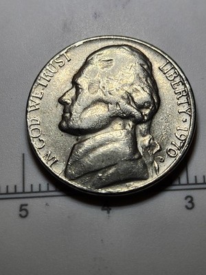 5 Cents Usa D 1970,(Mink Mark)-Features Several Errors On Five Cents