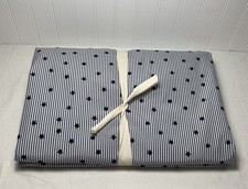 Pottery Barn Kids Flocked Star Duvet Cover Full/Queen
