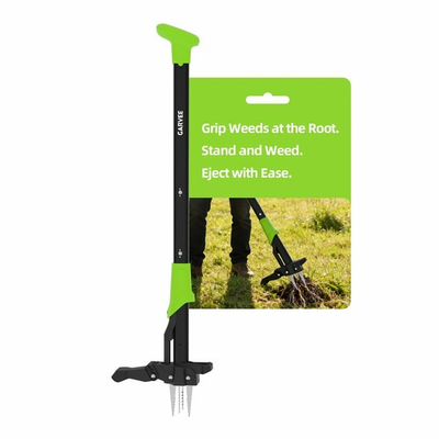 #ad 40quot; Stand Up Weed Puller 4Claw Heavy Steel Ergonomic Upright Garden Root Remover $47.49