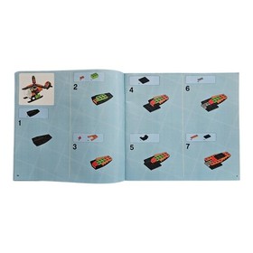 LEGO #8969 Agents 2.0 4-Wheeling Pursuit INSTRUCTION MANUAL ONLY BOOKLET