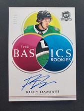 Riley Damiani #TB-RD- 2021-22 UD The Cup Basics Autograph Patch Rookie Auto #/25