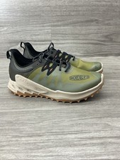 Keen 1028183 Zionic Speed Hiking Shoes for Men - Dark Olive/Scarlet Ibis Sz 8