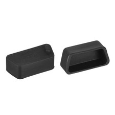 10PCS,Silicone VGA Port Anti-Dust Stopper Cap Cover for DB9 RS232 Black