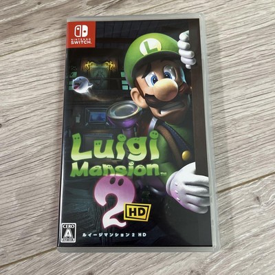 Luigis Mansion 2 HD Nintendo Switch Languages Supported English Used