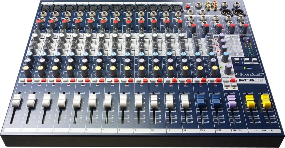 Mezclador Soundcraft EFX de 12 canales Foto 4 de 4