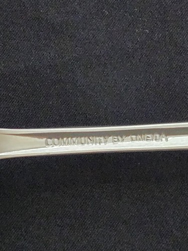 Community By Oneida Golden Kenwood 6 Oval Soup Spoons Unused - Picture 5 of 5
