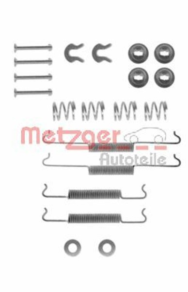 ZubehöRsatz Bremsbacken Metzger Autoteile 105-0522 FüR VW Kaefer Porsche 70 48-image
