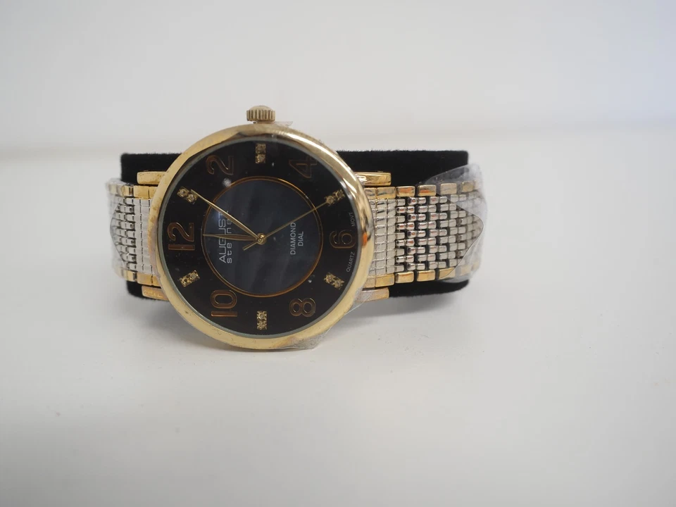 45mm Men's "August Steiner" Gorgeous Analogue Watch. Brand New. Bargain Price - image 3 of 4