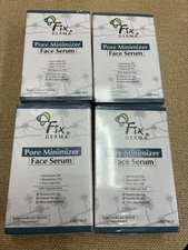 4 PACK Fixderma Pore Minimizer Face Serum 20% Niacinamide NEW/SEALED 1.05oz Each