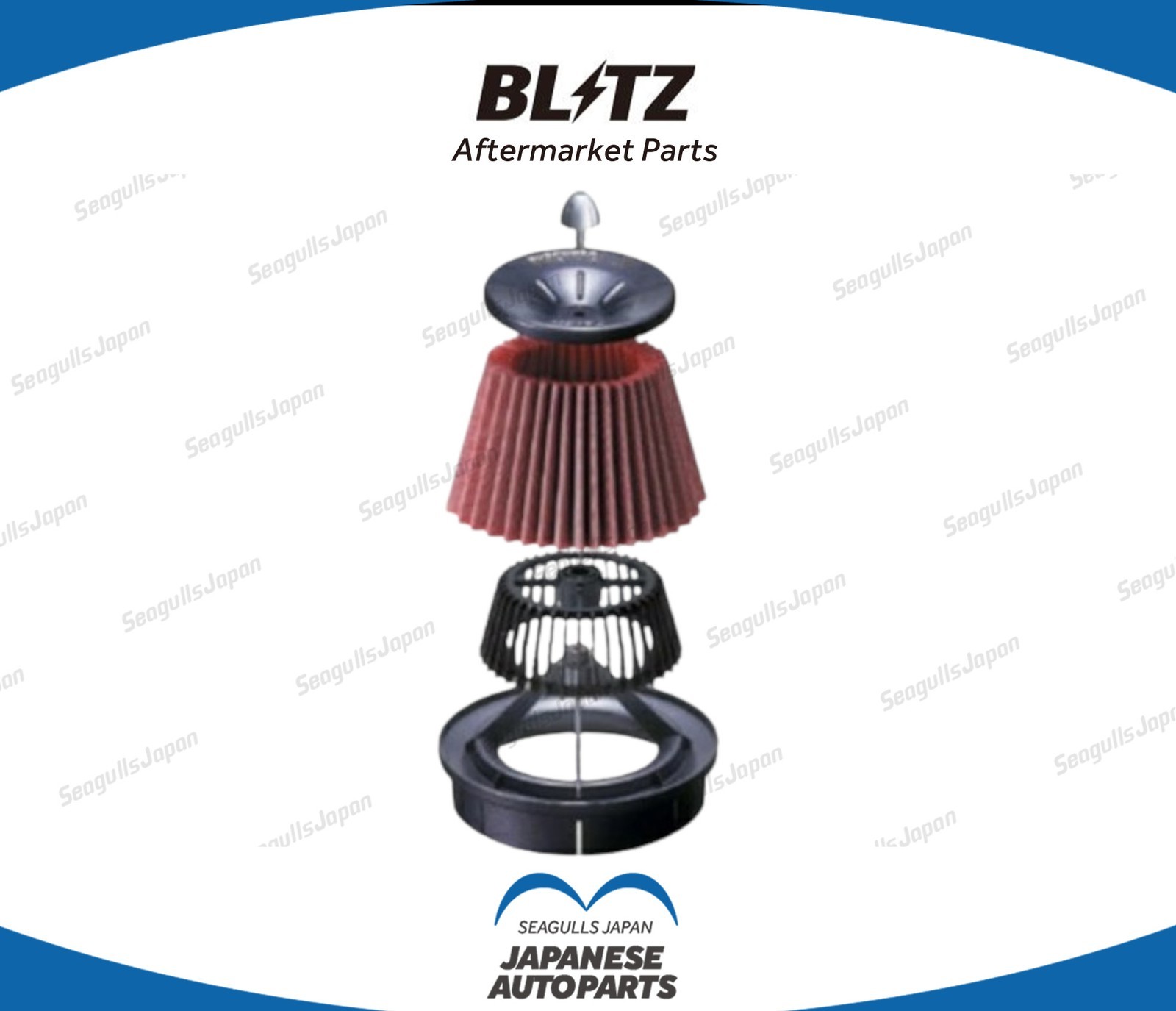 BLITZ OEM SUS POWER CORE TYPE LM RED Version Lancer Evolution X CZ4A 4B11 MIVEC