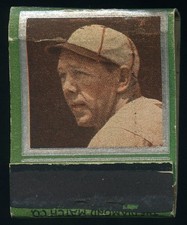 1934 Diamond Matchbooks U1 Complete Unused Baseball Jesse Haines