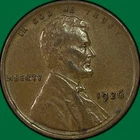 1926 Lincoln Wheat Cent Almost Uncirculated AU Coin #41198