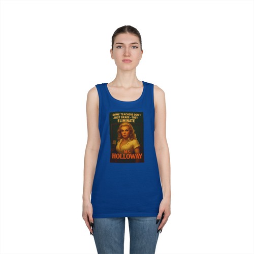 Ms. Holloway Teacher Tank Top, Unisex Tank Top, Teacher Gift, Retro Horror Movie - Picture 9 of 22
