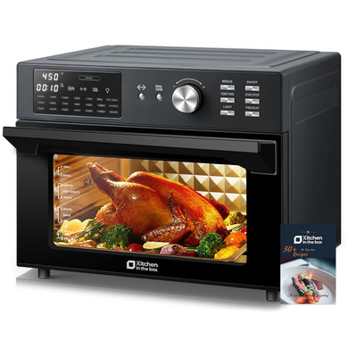 Kitchen in the Box 32QT Digital Air Fryer Toaster Oven Combo 21-in-1 1800W
