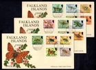Falkland Islands - 1984 Insects Definitives on 3 x First Day Cover