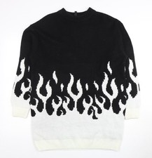 H&M Divided Damen Pullover Pulli schwarz Gr&ouml;&szlig;e 12