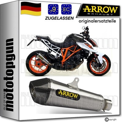 ARROW AUSPUFF ZUGELASSEN X-KONE NICHROM C KTM 1290 SUPERDUKE 2020 20 2021 21