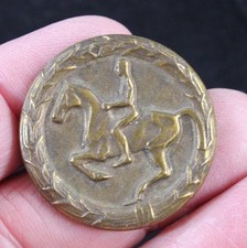German WWIIEra Bronze Equestrian Badge &ndash; With Original Award Card