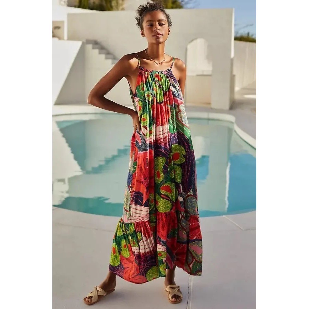chinese dress ladies Malika Maxi Dress
