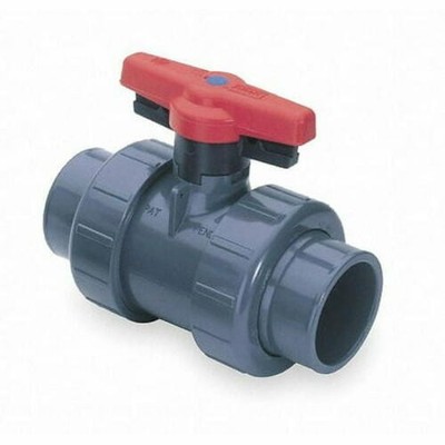 Spears 1829-007, 3/4'' PVC, TU 2000 Industrial Ball Valve SOC/FIPT