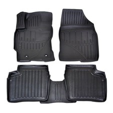 3D Floor Mats for Toyota Prius 2004-2009, Front and 2nd Row Full Set, All-Wea...