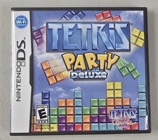 Tetris: Party Deluxe (Nintendo DS, 2010) Complete CIB - Tested!