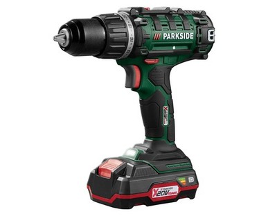 Parkside Bohrschrauber Li-lon Akku 20V PABS 20-Li I9 mit Akku und Ladegerät