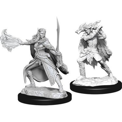 D&D NOLZUR'S WUNDERBARE UNBEMALTE MINIS W15 WINTER & FRÜHLING ELADRIN (2er Pack)