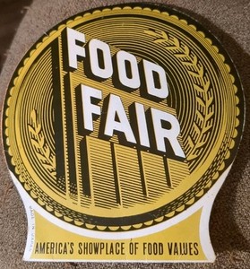 Vintage Food Fair Sewing Kit America's Showplace of Food Values Made in Japan 