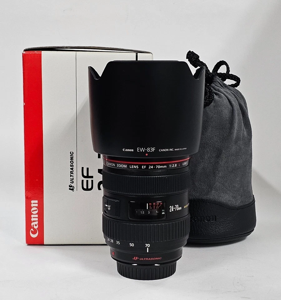 Canon EF f/2.8 Camera Lenses 24-70mm Focal for sale - eBay