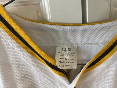 Kids Size Ke’Bryan Hayes Pittsburgh Pirates Home Jersey In XL - Picture 2 of 3