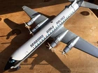 Vintage Marx Seaboard Tinplate Tin Aeroplane Plane Tail Bender Battery operated