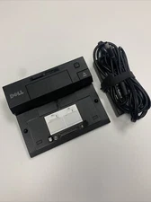 Dell Docking Station Pro3X E Port replicator USB 2.0 w/ Adaptor 130w power suppy