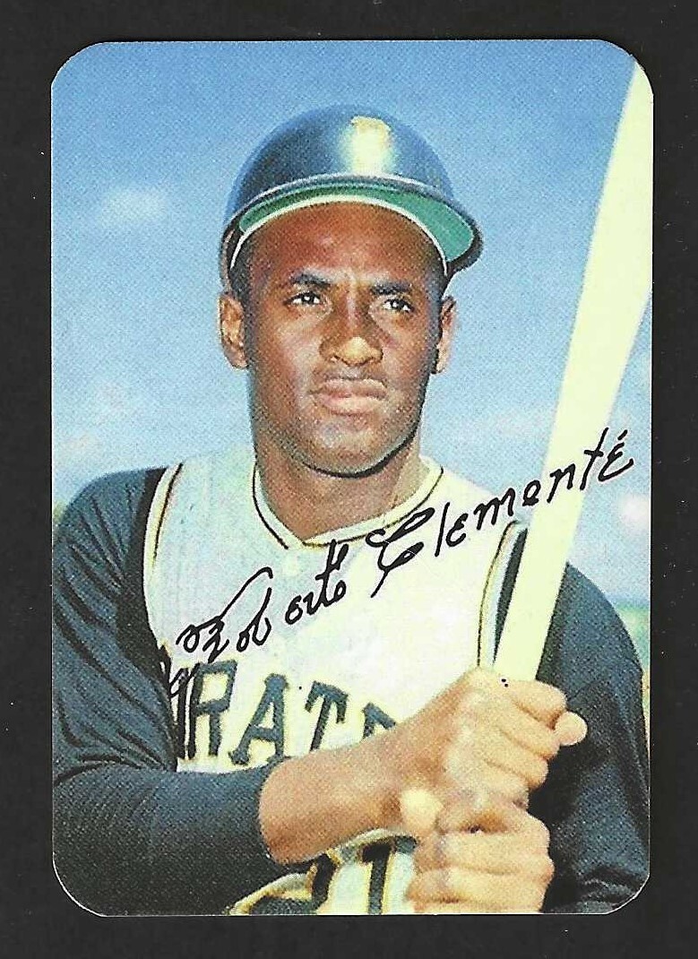 ROBERTO CLEMENTE - 1969 TOPPS SUPER RP CARD - PIRATES - MINT CONDITION
