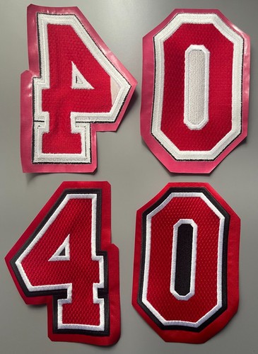 UDONIS HASLEM #40 HWC NBA Basketball MIAMI HEAT Jersey Rev30 Numbers + Name Set - Picture 4 of 4