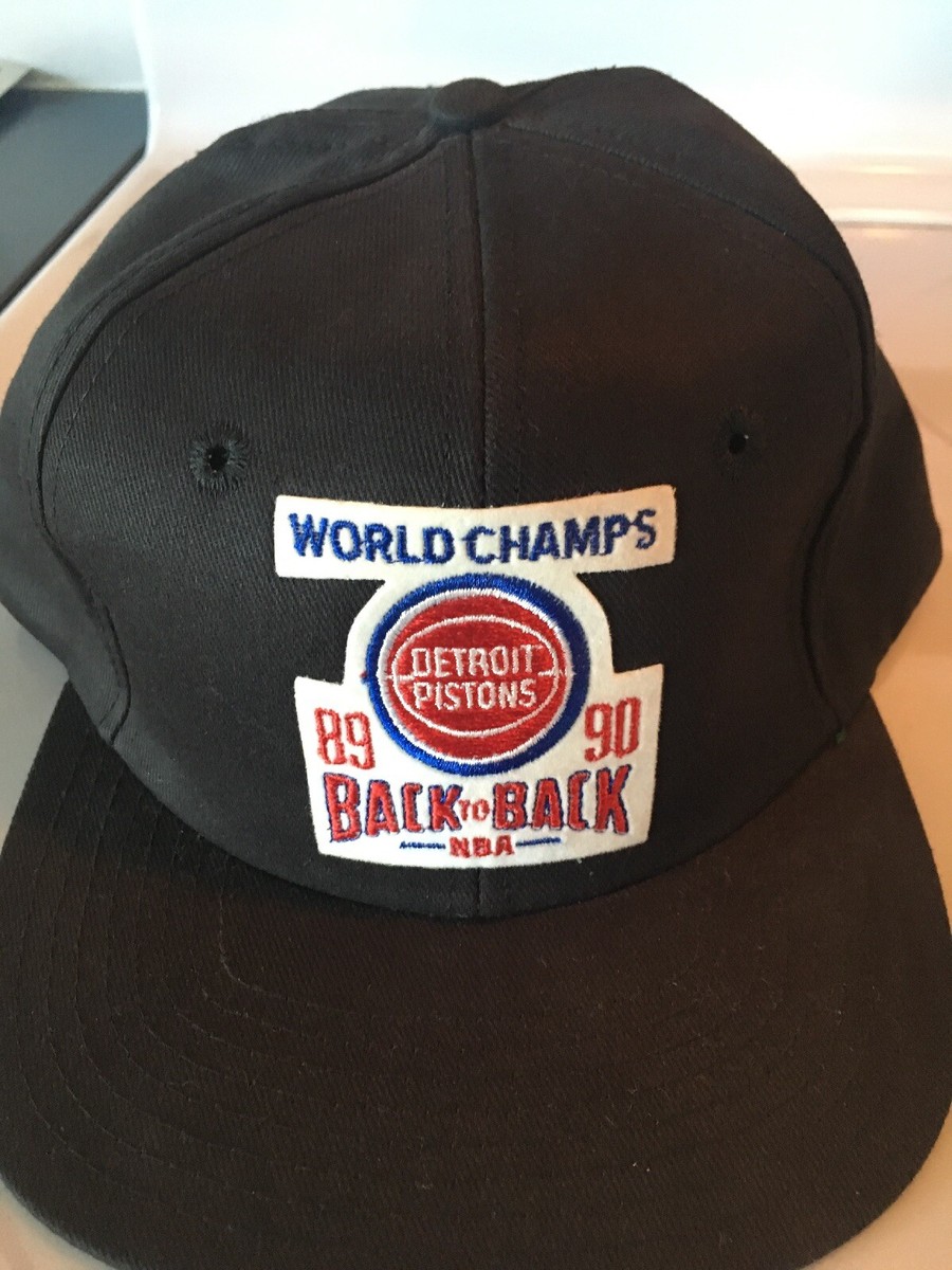 Vintage Official NBA Detroit Pistons Back To Back 89 90