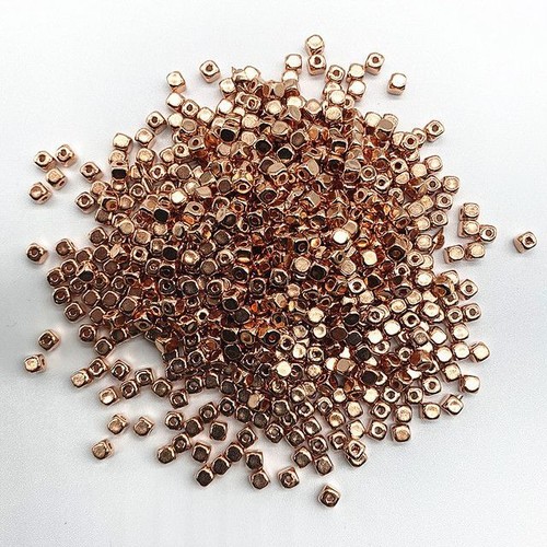 Mini CCB Square Beads - 3mm 4mm Spacer Bead Jewelry Making Charm DIY Craft 200Pc - Picture 5 of 17