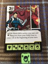 Maria Hill - Director Of SHIELD - #119 - Rare -Age of Ultron Marvel Dice Masters